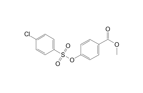 4-(4-Chlorophenyl)sulfonyloxybenzoic acid methyl ester