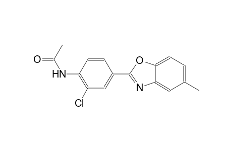 acetamide, N-[2-chloro-4-(5-methyl-2-benzoxazolyl)phenyl]-
