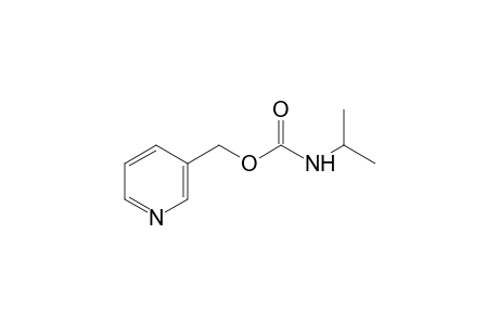 isopropylcarbamic acid, 3-pyridylmethyl ester