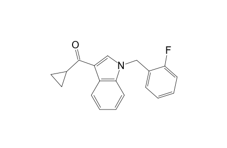(Cyclopropyl)[1-(2-fluorobenzyl)-1H-indol-3-yl]methanone