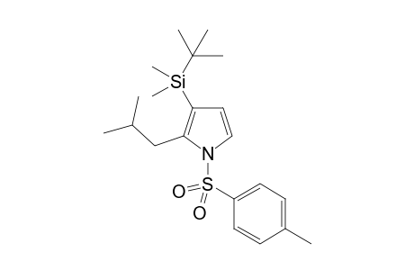 3-(tert-Butyldimethylsilyl)-2-isobutyl-1-tosyl-1H-pyrrole