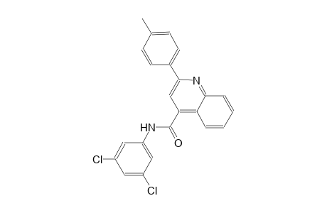 N-(3,5-dichlorophenyl)-2-(4-methylphenyl)-4-quinolinecarboxamide
