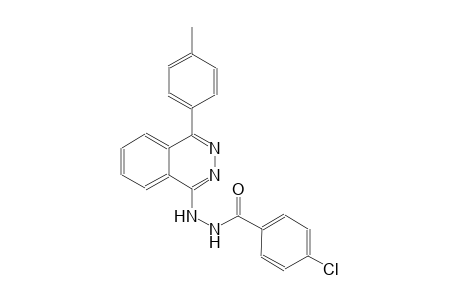 4-chloro-N'-[4-(4-methylphenyl)-1-phthalazinyl]benzohydrazide