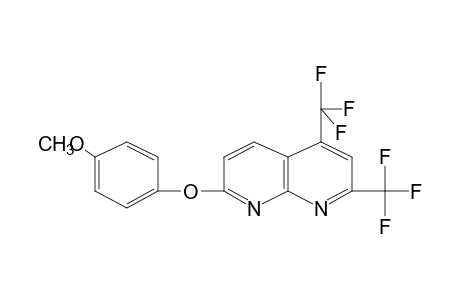 2,4-BIS(TRIFLUOROMETHYL)-7-(p-METHOXYPHENOXY)-1,8-NAPHTHYRIDINE