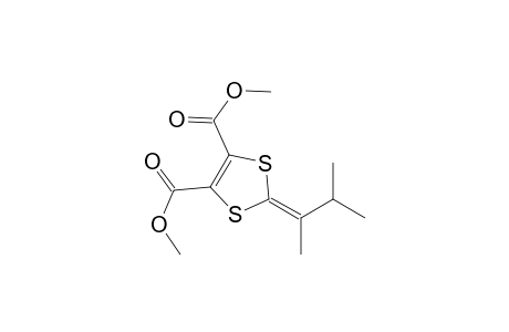 1,3-Dithiole-4,5-dicarboxylic acid, 2-(1,2-dimethylpropylidene)-, dimethyl ester