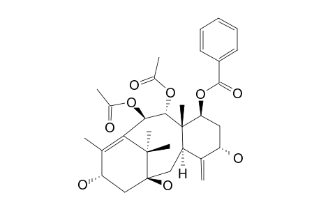 TAXA-4(20),11-DIENE-1-BETA,5-ALPHA,7-BETA,9-ALPHA,10-BETA,13-ALPHA-HEXAOL-9-ALPHA,10-BETA-DIACETATE-7-BETA-BENZOATE