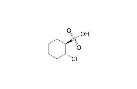 (+-)-trans-2-Chlorocyclohexanesulfonic acid