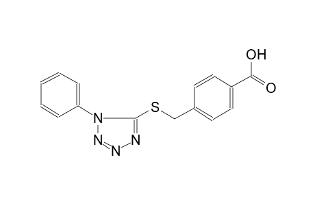 benzoic acid, 4-[[(1-phenyl-1H-tetrazol-5-yl)thio]methyl]-