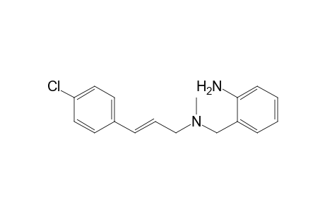 2-{[[(2E)-3-(4-Chlorophenyl)prop-2-enyl](methyl)amino]methyl}aniline