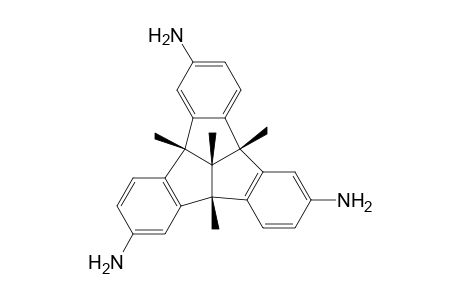 2,6,10-triamino-4b,8b,12b,12d-tetramethyl-4b,8b,12b,12d-tetrahydrodibenzo[2,3:4,5]pentaleno[1,6-ab]indene