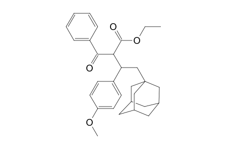 ethyl 4-(1-adamantyl)-2-benzoyl-3-(4-methoxyphenyl)butanoate