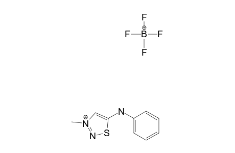 3-METHYL-5-PHENYLAMINO-1,2,3-THIADIAZOLE_TETRAFLUOROBORATE