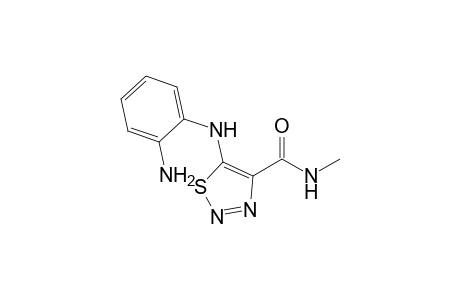 5-(2-aminoanilino)-N-methyl-4-thiadiazolecarboxamide