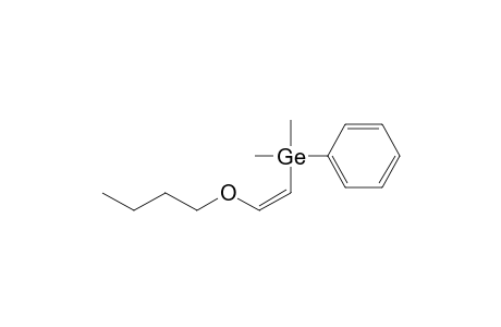 (Z)-1-butoxy-2-phenyldimethylgermylethene