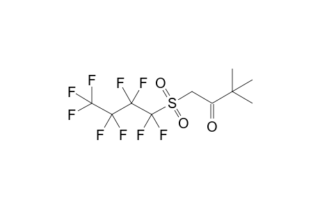 3,3-Dimethyl-1-(1,1,2,2,3,3,4,4,4-nonafluorobutylsulfonyl)butan-2-one