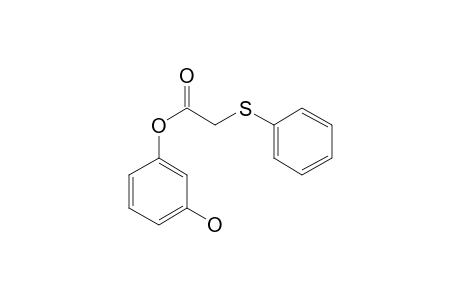 1,3-Benzenediol, o-phenylthioacetyl-