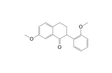 7-Methoxy-2-(2-methoxyphenyl)-3,4-dihydro-naphthalen-1(2H)-one