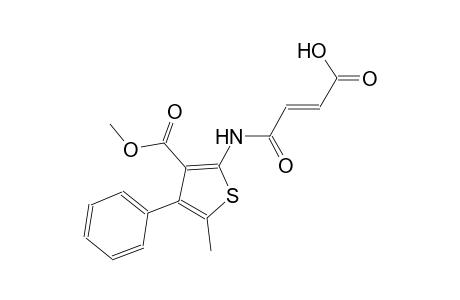 (2E)-4-{[3-(methoxycarbonyl)-5-methyl-4-phenyl-2-thienyl]amino}-4-oxo-2-butenoic acid