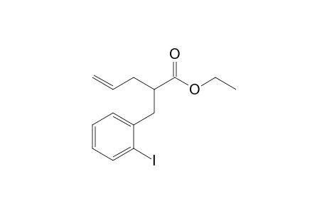 Ethyl 2-(2-iodobenzyl)pent-4-enoate
