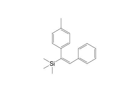 (E)-1-Phenyl-2-trimethylsilyl-2-(4-methylphenyl)ethene