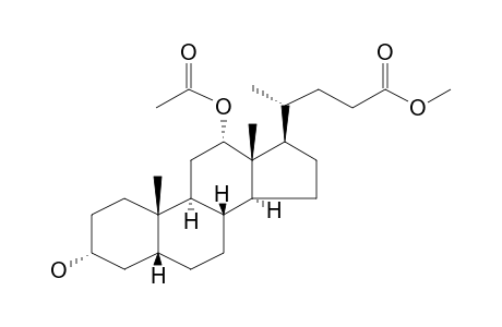 Methyl 12-acetyl-7-desoxycholate