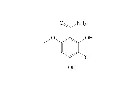 3-CHLORO-6-METHOXY-beta-RESORCYLAMIDE