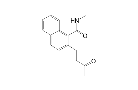 N-Methyl-2-(3-oxobutyl)-1-naphthamide