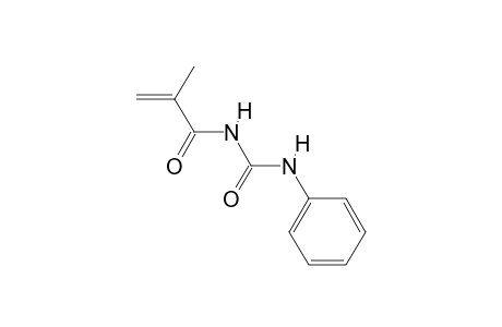 2-methyl-N-(phenylcarbamoyl)acrylamide