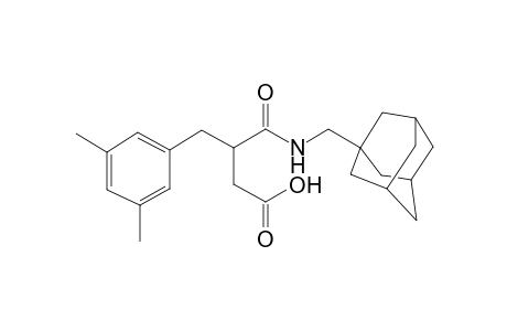 Benzenebutanoic acid, 3,5-dimethyl-.beta.-[[(tricyclo[3.3.1.1(3,7)]dec-1-ylmethyl)amino]carbonyl]-