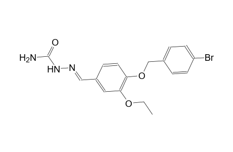 4-[(4-bromobenzyl)oxy]-3-ethoxybenzaldehyde semicarbazone