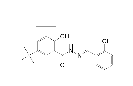 3,5-Di-tert-butyl-2-hydroxy-N'-[(1E)-(2-hydroxyphenyl)methylidene]benzohydrazide