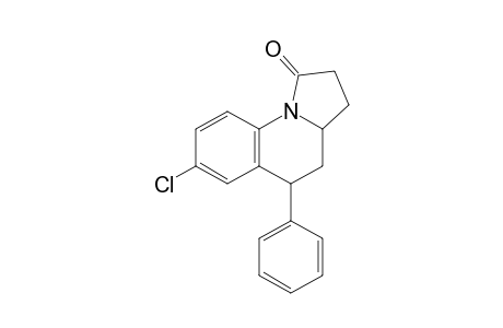 endo-1,2,3,3a,4,5-Hexahydro-7-chloro-5-phenylpyrrolo[1,2-a]quinolin-1-one