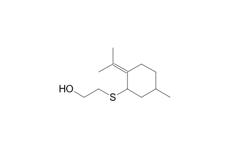 4-(1'-Methylethylidene)-3-[(2'-hydroxyethyl)mercapto]-1-methylcyclohexane