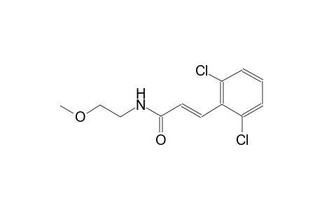 (2E)-3-(2,6-dichlorophenyl)-N-(2-methoxyethyl)-2-propenamide