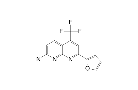 2-AMINO-5-TRIFLUOROMETHYL-7-(2-FURYL)-1,8-NAPHTHYRIDINE