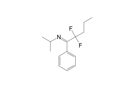 N-(2,2-DIFLUORO-1-PHENYLPENTYLIDENE)-ISOPROPYLAMINE