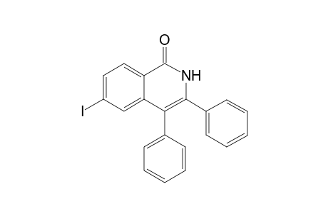 6-Iodo-3,4-diphenylisoquinolin-1(2H)-one