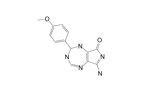 8-AMINO-4-P-METHOXYPHENYL-4,5-DIHYDRO-3H-PYRROLO-[3,4-F]-1,3,5-TRIAZEPIN-6-ONE