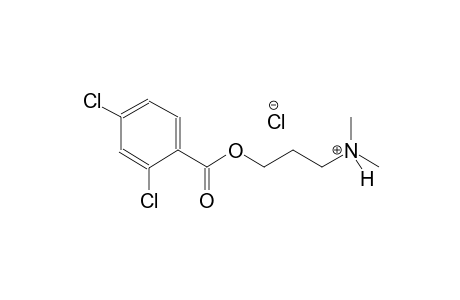 3-[(2,4-dichlorobenzoyl)oxy]-N,N-dimethyl-1-propanaminium chloride