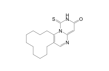 1-Thioxo-1,2,7,8,9,10,11,12,13,14,15,16-dodecahydro-3Hcyclo-dodeca[e]pyrimido[1,6-a]pyrimidin-3-one