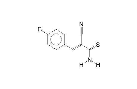 2-cyano-3-(4-fluorophenyl)thioprop-2-enamide