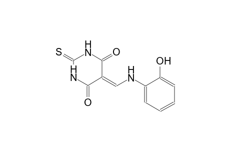 4,6(1H,5H)-pyrimidinedione, dihydro-5-[[(2-hydroxyphenyl)amino]methylene]-2-thioxo-