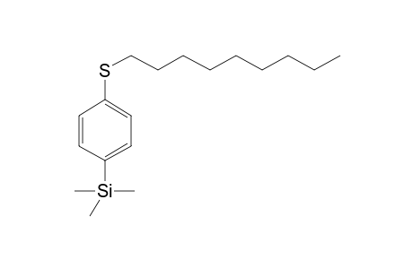 Trimethyl-[4-(nonylthio)phenyl]silane