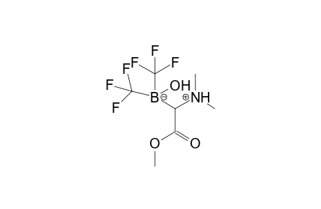 5,5,5-Trifluoro-4-hydroxy-3-(methoxycarbonyl)-2-methyl-4-(trifluoromethyl)-2-azonia-4-boratapentane