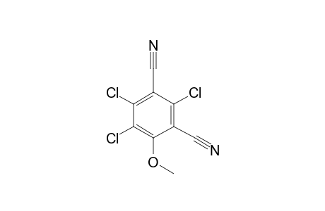 1,3-Benzenedicarbonitrile, 4-methoxy-2,5,6-trichloro-