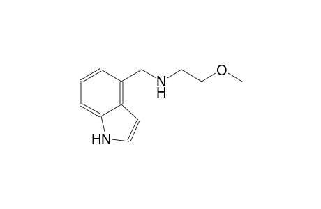 1H-indole-4-methanamine, N-(2-methoxyethyl)-