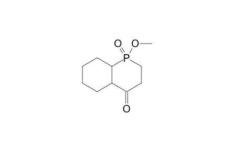 METHYL-1,4-DIOXO-2,3,4A,5,6,7,8,8A-OCTAHYDRO-1-LAMBDA-(5)-PHOSPHINOLINE;ISOMER-#1