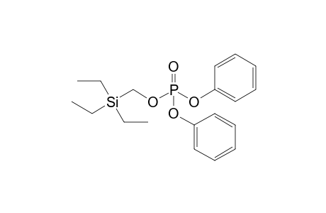 [(Triethylsilyl)methyl] Diphenyl Phosphate