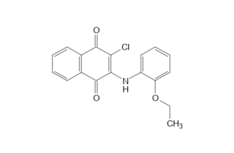 2-CHLORO-3-(o-PHENETIDINO)-1,4-NAPHTHOQUINONE
