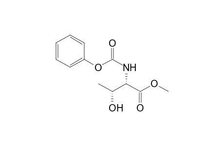 N-phenoxycarbonyl L-threonine methyl ester